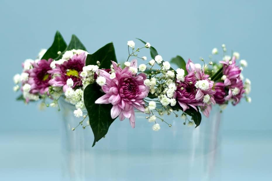 franjipanji floral fashion flower crown